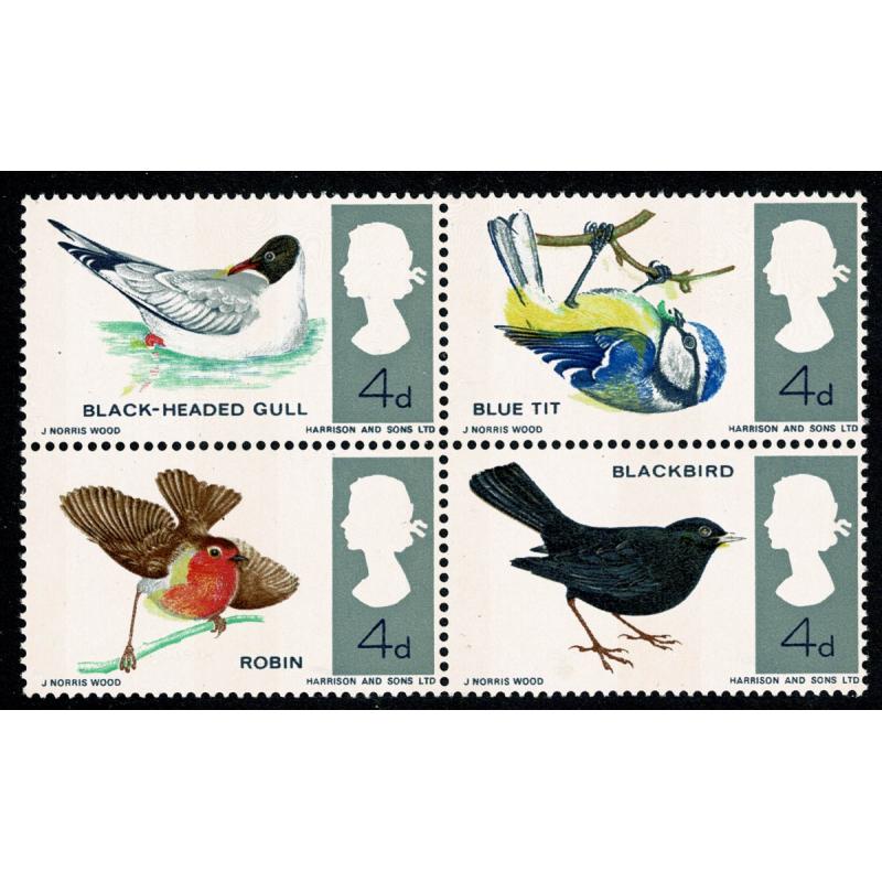 1966 Birds (phos). SHIFT OF YELLOW