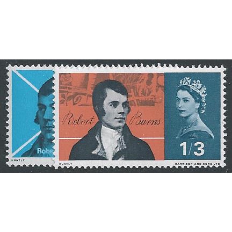 1966 Burns (phos). SG 685p-686p. UM set of 2 values
