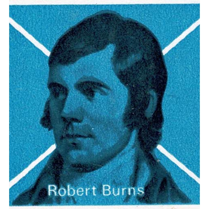 1966 Burns 4d (ord). "DOUBLE PRINT OF BLACK". SG 685 var