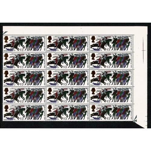 1966 Hastings 1/3 (ord). PERFORATIONN ENCROACHMENT variety. SG 712.