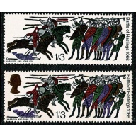 1966 Hastings 1/3 (ord). MISSING GOLD. SG 712 var.