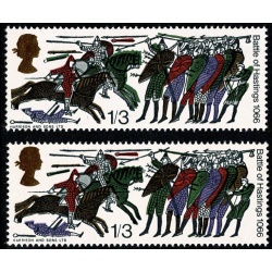 1966 Hastings 1/3 (ord). OLIVE GREEN SHIFT UPWARDS. SG 712 var.