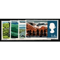 1966 Landscapes (phos). SG 689p-692p