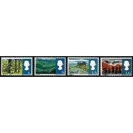 1966 Landscapes (phos).  Fine use set. SG 689p-692p