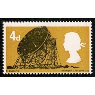 1966 Technology 4d (phos).  SHIFT OF YELLOW. SG 701 var