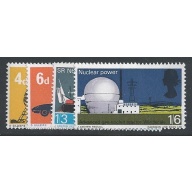 1966 British Technology (phos). SG 701p-704p