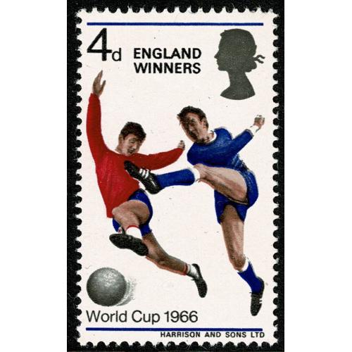 1966 World Cup Winners 4d (ord). SG 700