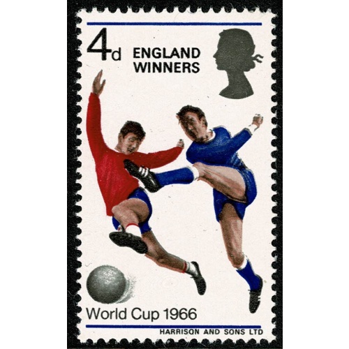 1966 World Cup "Winners" 4d (ord). SG 700