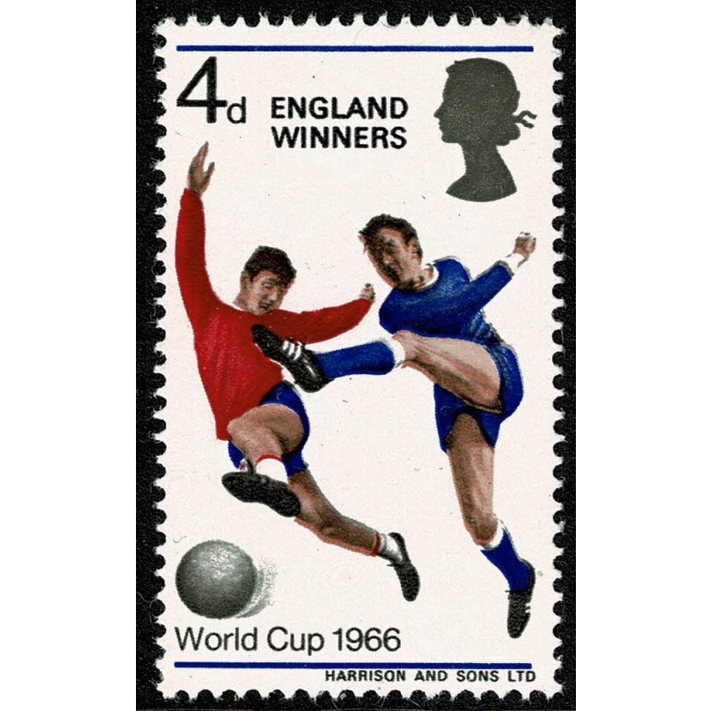 1966 World Cup "Winners" 4d (ord). SG 700
