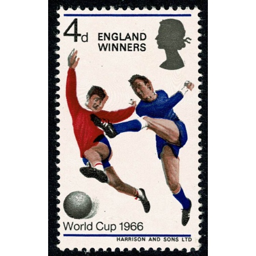 1966 World Cup Winners 4d. SHIFT OF BLACK.