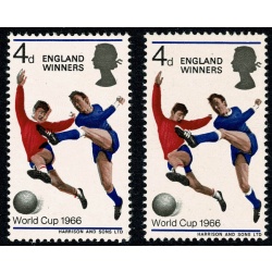 1966 World Cup Winners 4d. SHIFT OF BLACK.