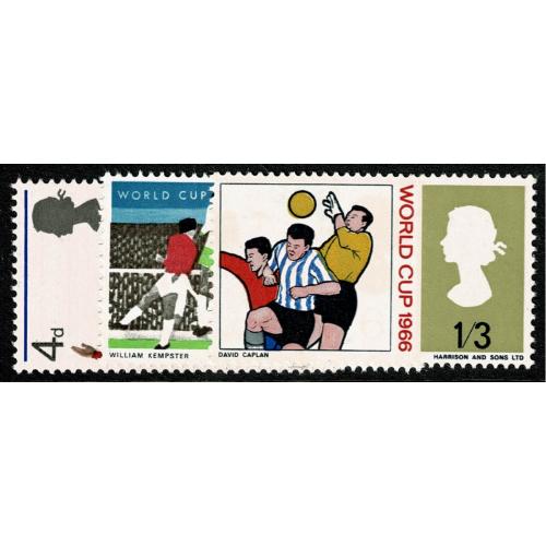 1966 World Cup (ord). SG 693-695