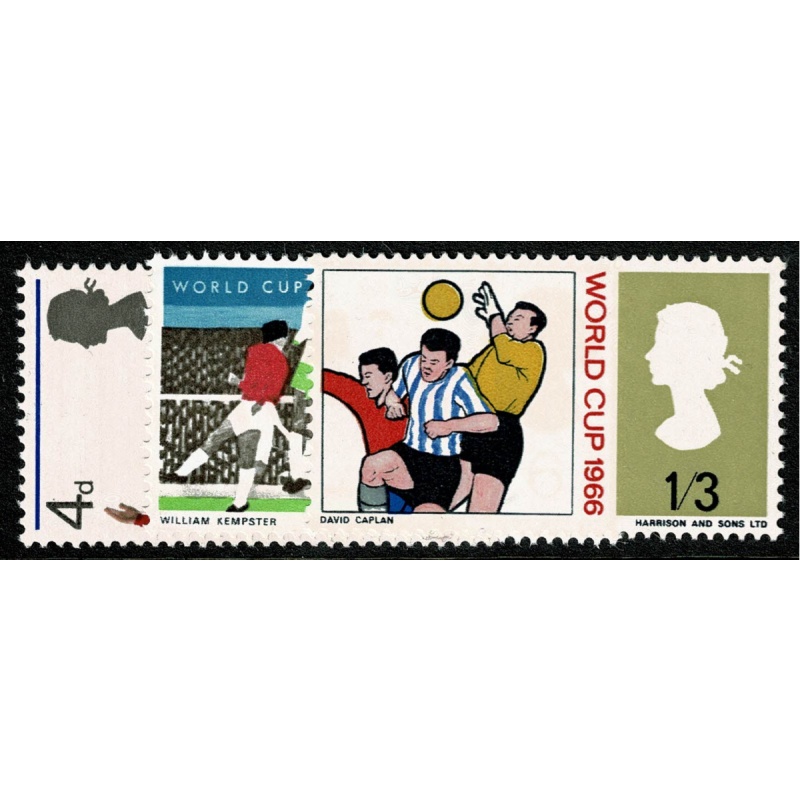 1966 World Cup (ord). SG 693-695