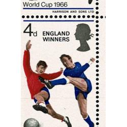 1966 World Cup 4d (ord). Listed variety patch on thigh SG Spec. W89a