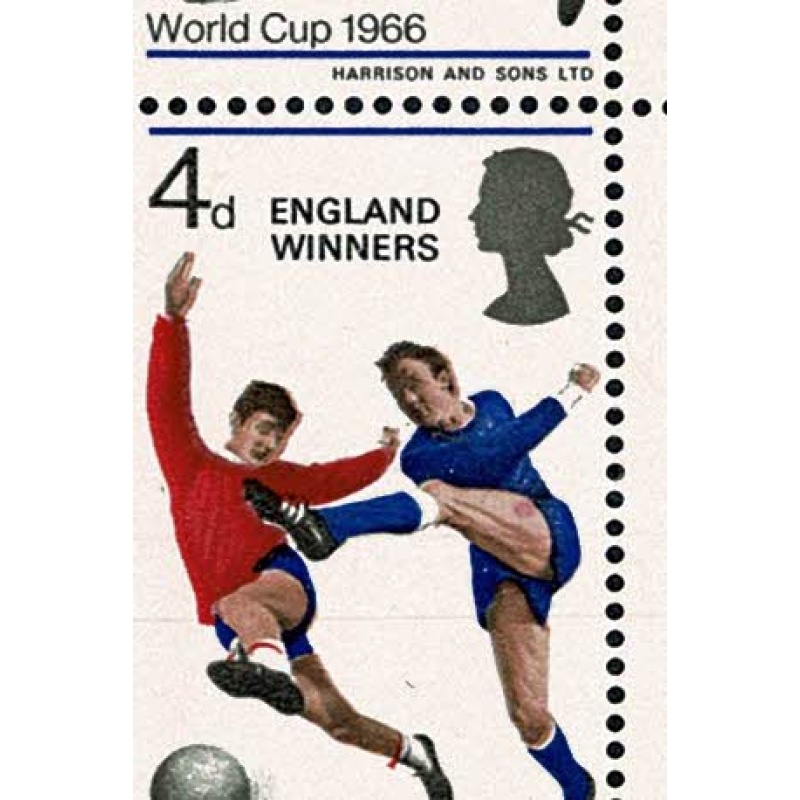 1966 World Cup 4d (ord). Listed variety "patch on thigh" SG Spec. W89a