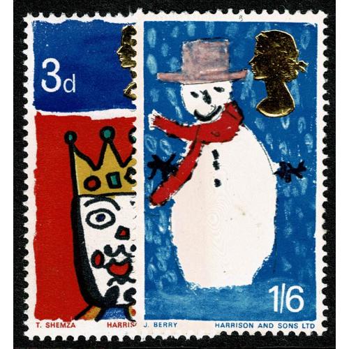 1966 Christmas (ord). SG 713-714