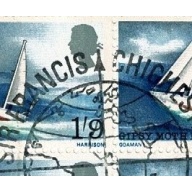 1967 Chichester FDC with listed variety "broken ribbon". SG 751 var.