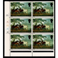 1967 Paintings 9d. Cyl. 2A1B1C1D1E3F dot