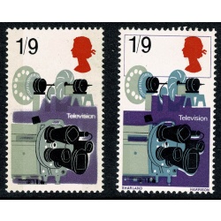 1967 Disciovery & Invention 1/9. DRY PRINT of VIOLET. SG 755 var.