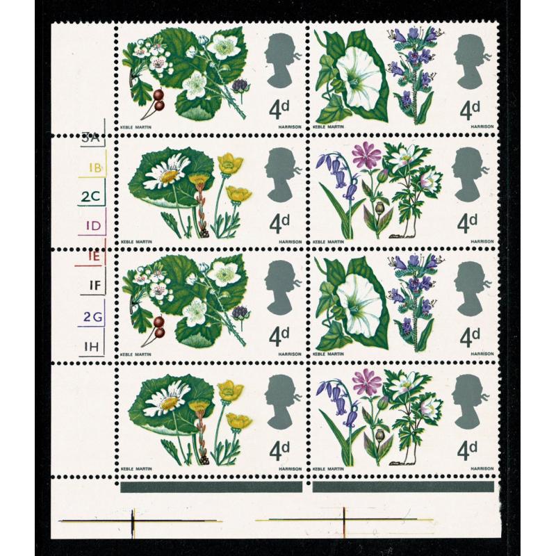 1967 Flowers 4d (ord). Cyl. 3A1B2C1D1E1F2G1H no dot