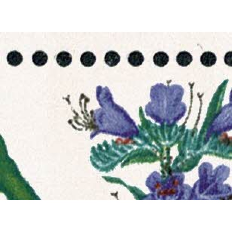1967 Flowers 4d (phos). Listed variety "incomplete style". SG 718p var.