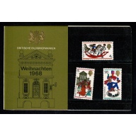 1968 Christmas German Presentation Pack.