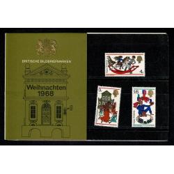 1968 Christmas German Presentation Pack.