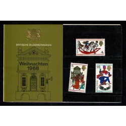 1968 Christmas German Presentation Pack.