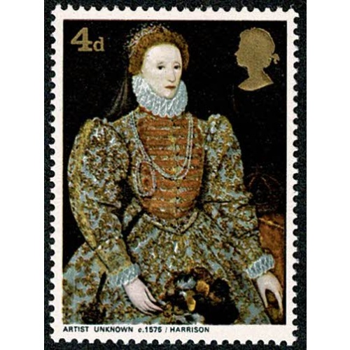 SG 771Ey. 1968 Paintings 4d. Missing Phosphor.