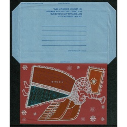 1968 Christmas Airletter SPECIMEN overprint.