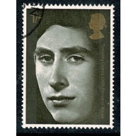 1969 Investiture 1/-. Fine used single.. SG 806