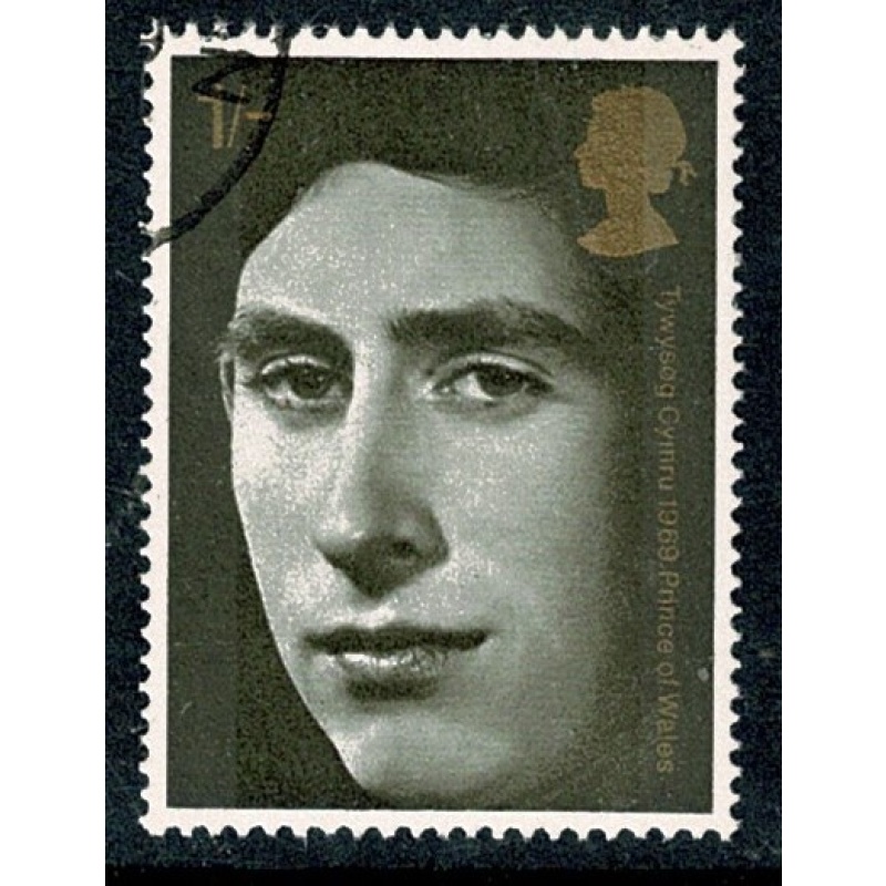 1969 Investiture 1/-. Fine used single.. SG 806