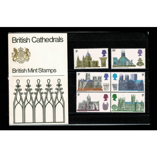 1969 Cathedrals Presentation Pack. Type A
