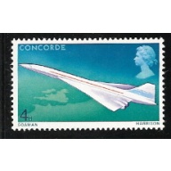 1969 Concorde 4d. Missing Phosphor. SG 784y.