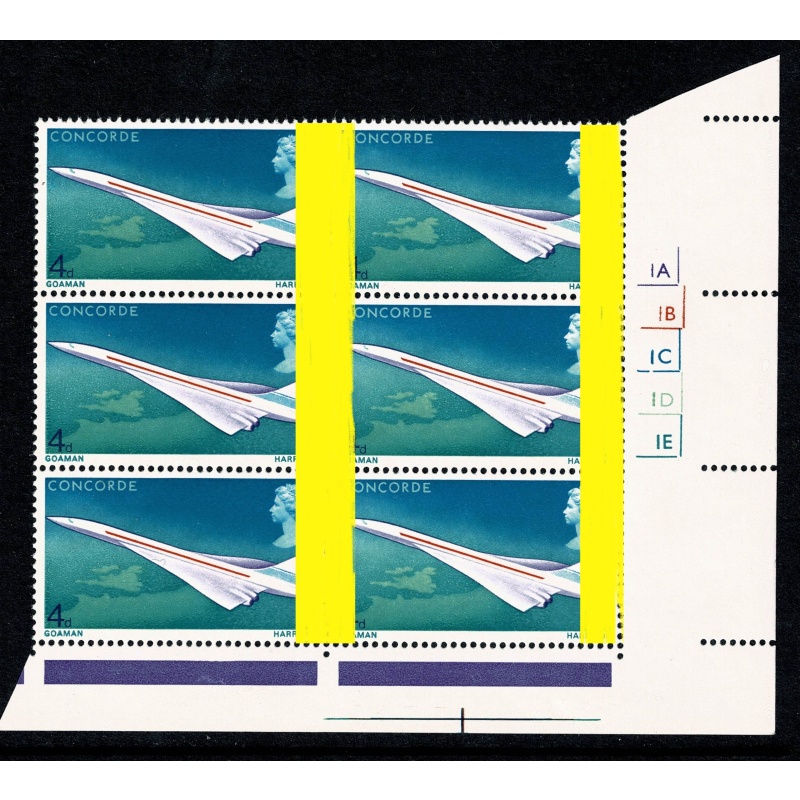 1969 Concorde 4d. LEFT BAND OMITTED. Cylinder block. SG Spec. W151e