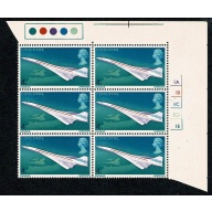 1969 Concorde 4d. Upper right Cyl. 1A 1B 1C 1D 1E block of six