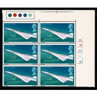 1969 Concorde 4d. Upper right Cyl. 1A 1B 1C 1D 1E block of six