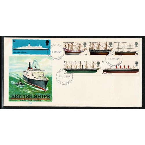 1969 Ships. "Southampton" FDI CDS