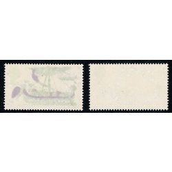 1966 Battle of Hastings 6d (ord). "leaching" of violet colour. SG 711 var