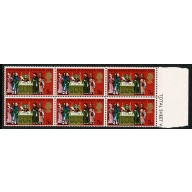 1970 Anniv. 5d. Listed variety "white spot in hem" SG Spec. W182e