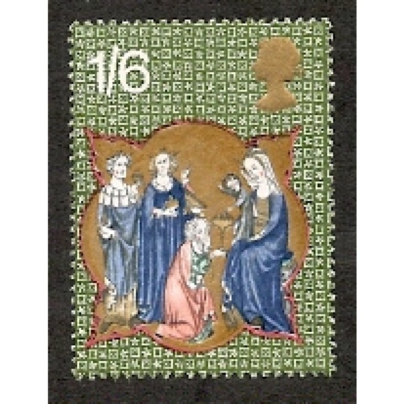 SG 840Ey. 1970 Christmas 1/6. Missing Phosphor