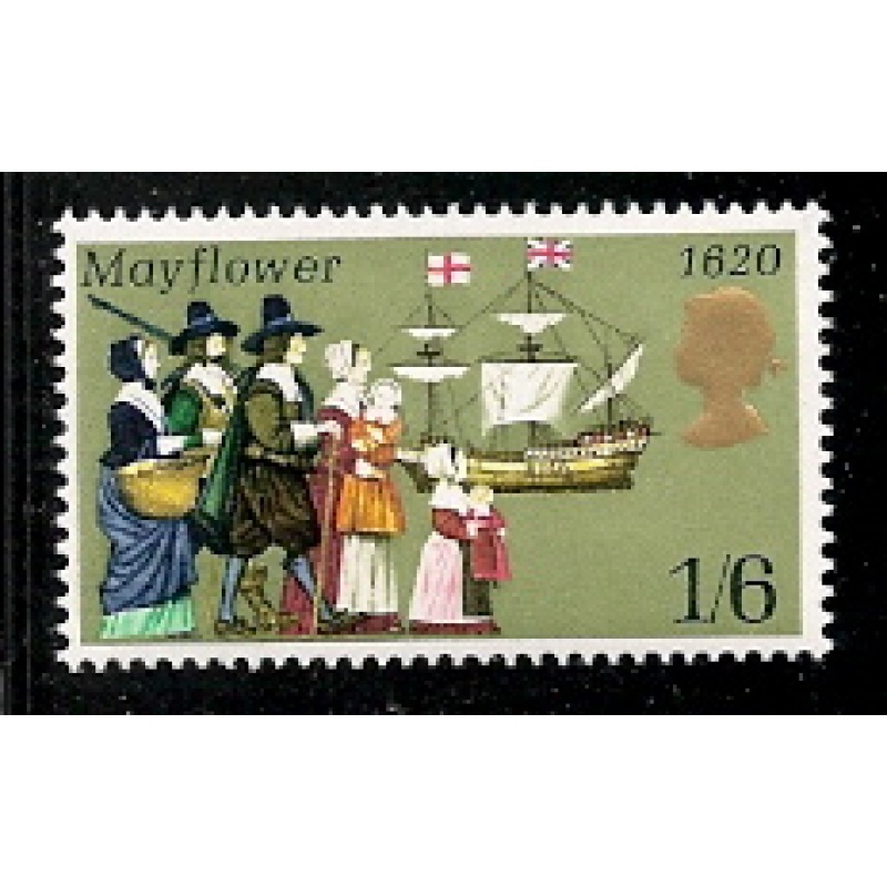 SG 822Ey. 1970 Anniversaries 1/6. Missing Phosphor.