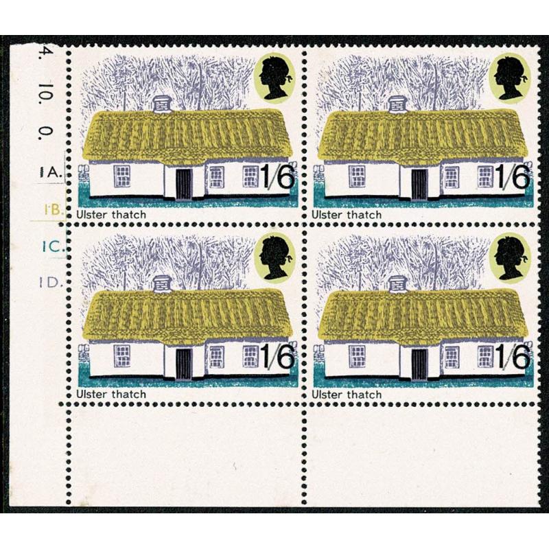 1970 Cottages 1/-6 Cyl. 1A 1B 1C 1D dot.