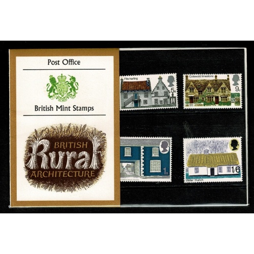 1970 Cottages Presentation Pack. One tuft on unicorns head.