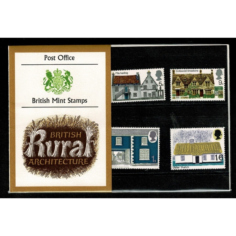 1970 Cottages Presentation Pack. One tuft on unicorns head.