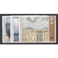 1971 "Ulster" Paintings. Unmounted Mint set of 3 values. SG 881-883.