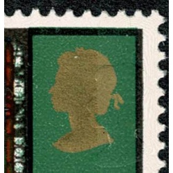 1971 Christmas 7½p. SHIFT OF EMBOSSING. SG 896 var.