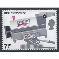 1972 BBC 7½p. Broad Band. SG 911c.