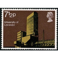 1971 Universities 7½p. Missing Phosphor. SG 892y.