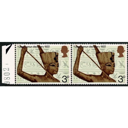 1972 Anniversaries 3p. Minor constant variety "spot under TU" SG 901 var